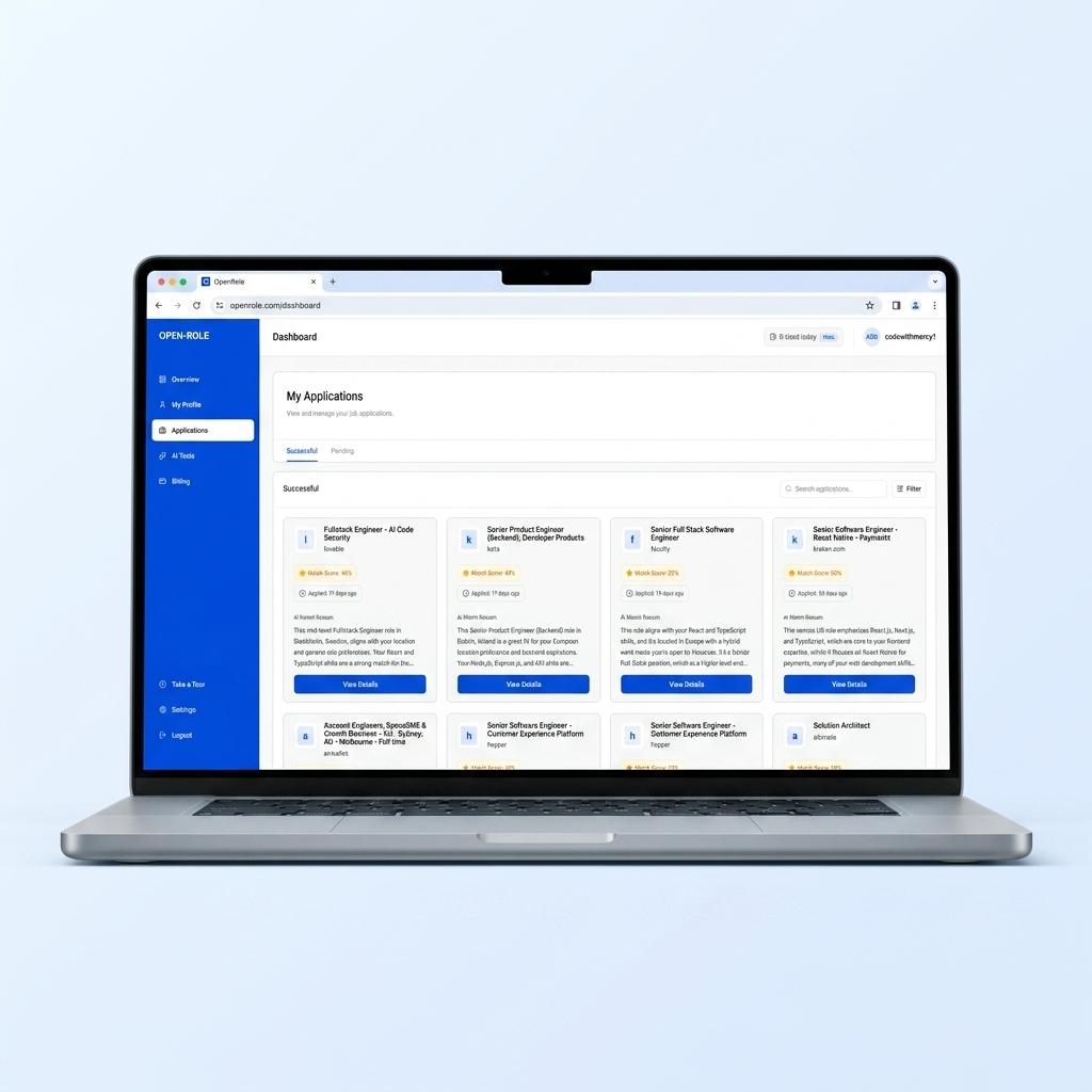 OpenRole | AI-Powered Job Application Platform